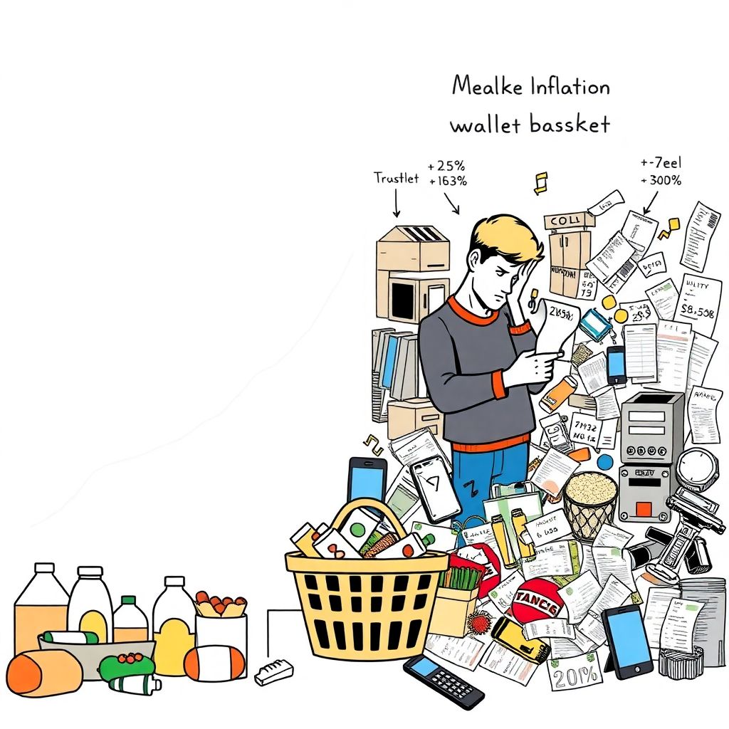 Инфляция в России: почему официальные данные расходятся с инфляцией в кошельке